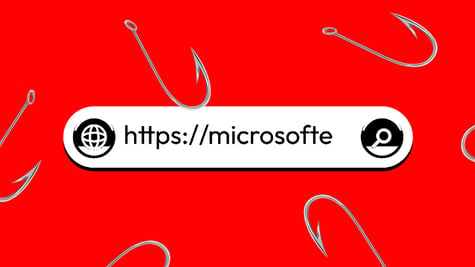 phishing pages impersonating Microsoft