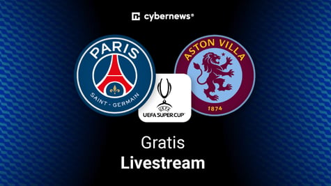 PSG vs. Aston Villa, Super Cup, blue