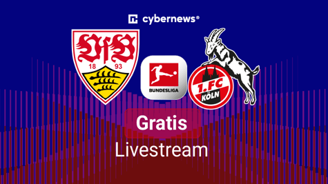 Stuttgart vs. Koeln, Team Logos, Bundesliga, Gratis-Livestream
