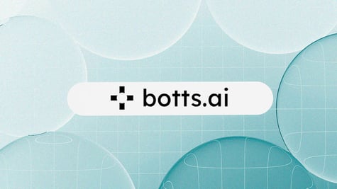 Swiss company Botts.ai logo in the search window