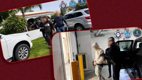 Two TeamPCP hackers escorted by the police after being charged with cybercriminal activities