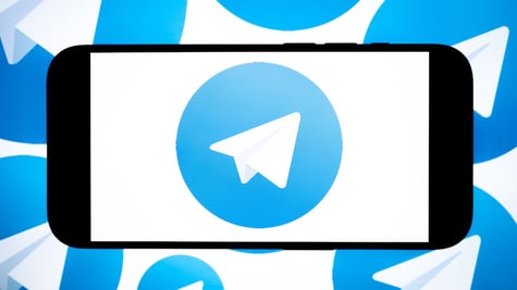 telegram logo phone anadolu