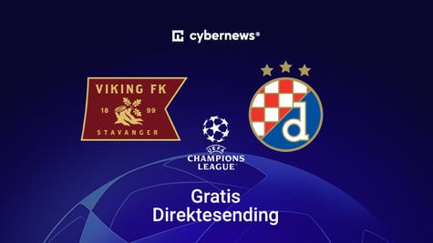 Viking vs Dinamo Zagreb, Champions League, direktensending