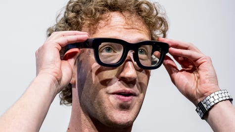 zuckerberg close up glasses