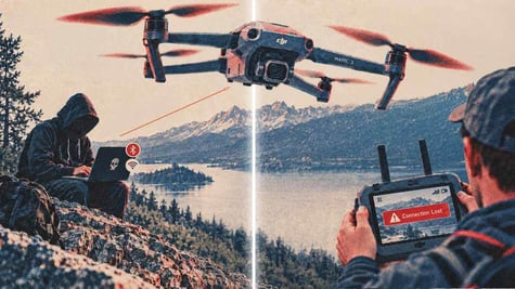 DJI drone hacked