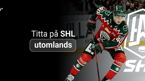 Se SHL utomlands streama