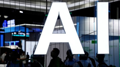 AI summit in Shanghai.