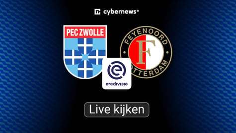 Eredivisie PEC Zwolle vs Feyenoord