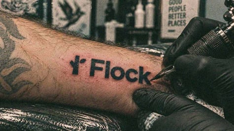 flock tattoo