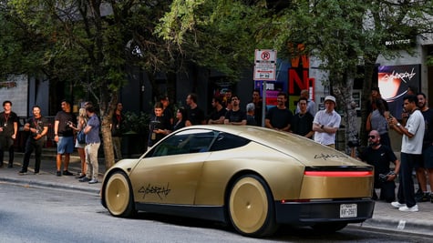 gold cybercab reuters