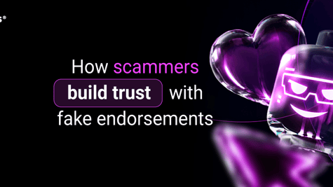 how scammers build trust with fake endorsements