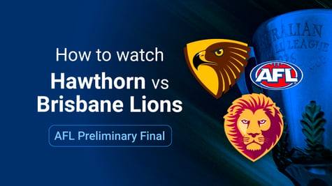 how to watch hawthorn vs brisbane lions