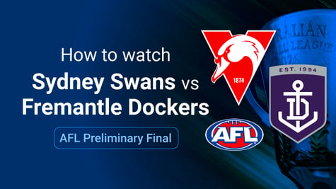 how to watch sydney swans vs fremantle dockers
