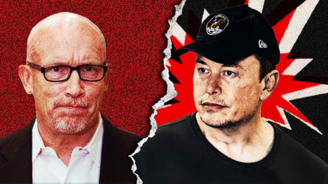 Elon Musk and Alex Gibney