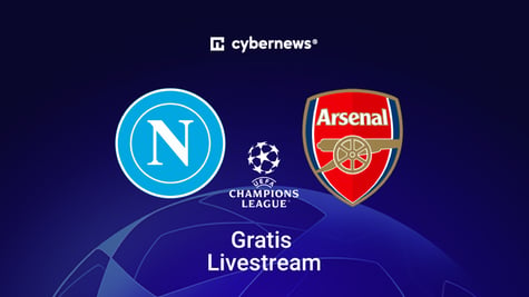 Napoli vs. Arsenal, Team Logos, Gratis-Livestream, blau
