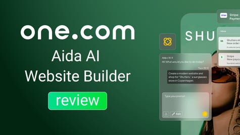 one com aida ai website builder featured image