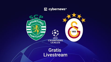 Sporting Lissabon vs. Galatasaray, Team Logos, Gratis-Livestream, blau