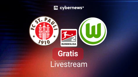 St. Pauli, VfL Wolfsburg, Team Logos, Bundesliga, gradient