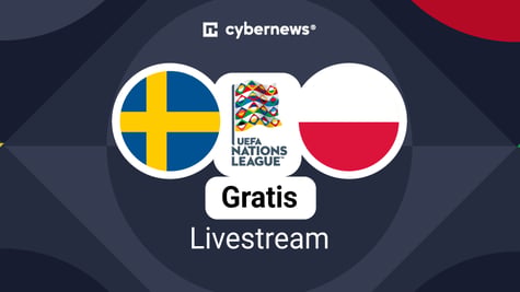 Sverige mot Polen i UEFA Nations League