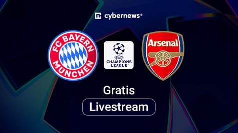 Bayern vs. Arsenal, Team Logos, Champions League, Gratis-Livestream