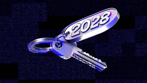 Key with the 2028 label
