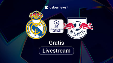 Real Madrid gegen RB Leipzig, Vereinslogos, Champions League, Gratis-Livestream