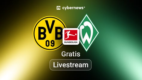 Dortmund vs. Werder, Logos, Bundesliga, Gratis-Livestream