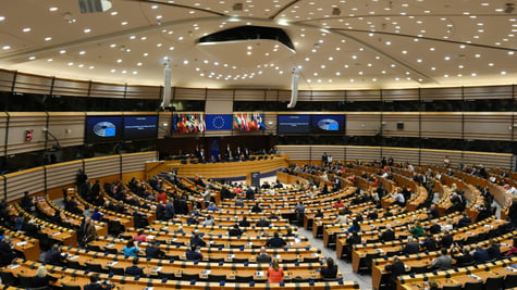 General view at plenary sessions of the European Parliament in Brussels