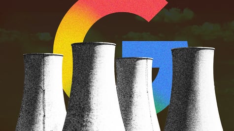 Google nuclear power plant
