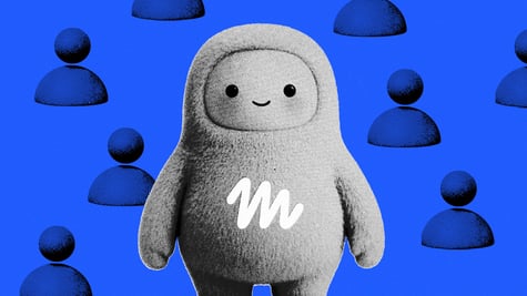 A mascot for Meta's AI agent Muse