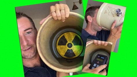 Matt Roeske and a radioactive crock pot