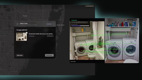 Raven system that geolocates an apartment using a single interior detail