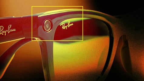 Ray Ban Meta smart glasses with camera