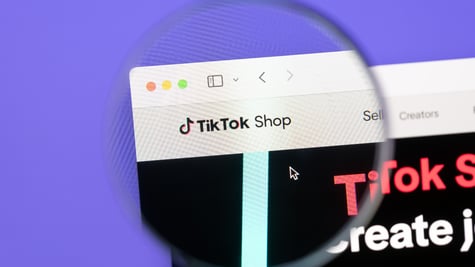 TikTok shop website