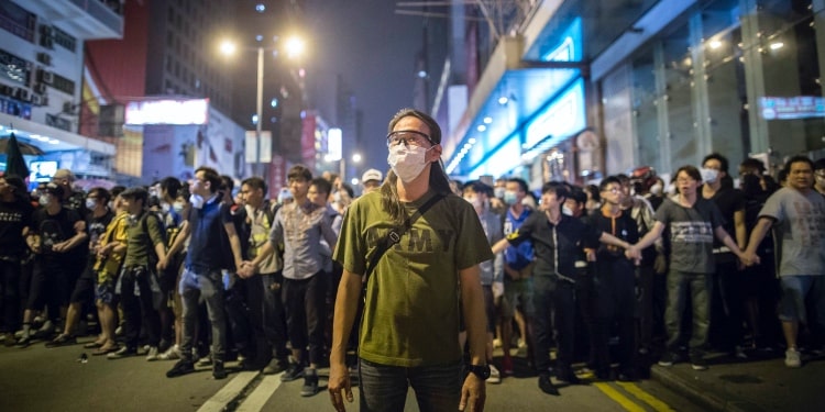 Protests in Hong Kong
