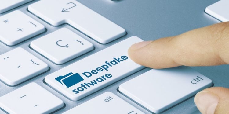 keyboard with button deepfake software