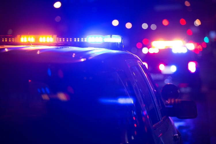 police car