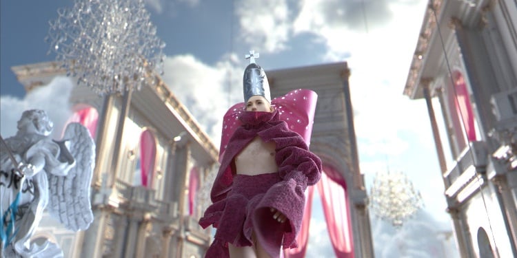 3D fashion show