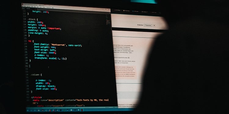 Hacker-code-computer
