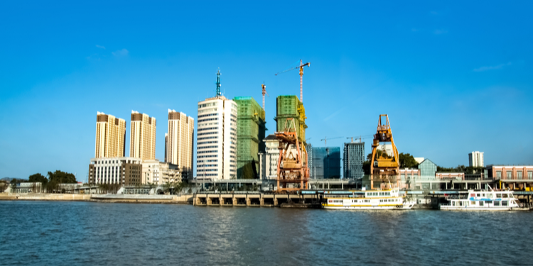 Nanjing port and harbour