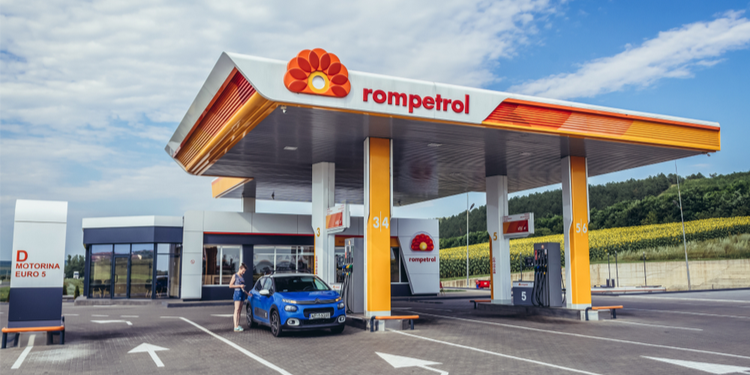 Rompetrol gas station