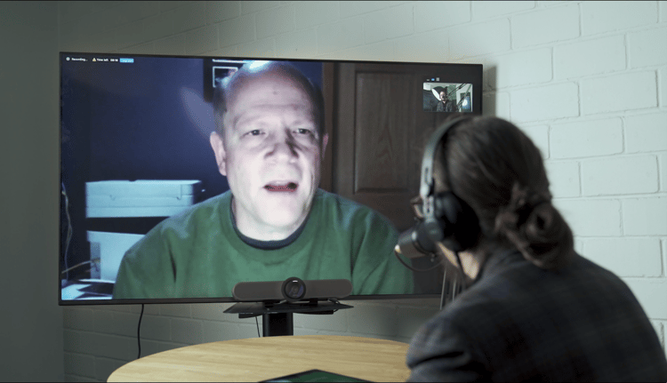 Screenshot from the Greg Scott interview as featured on Cybernews YouTube channel