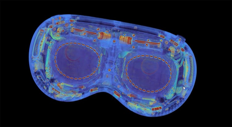 Apple Vision Pro and Meta Quest given CT scan to see what’s inside ...