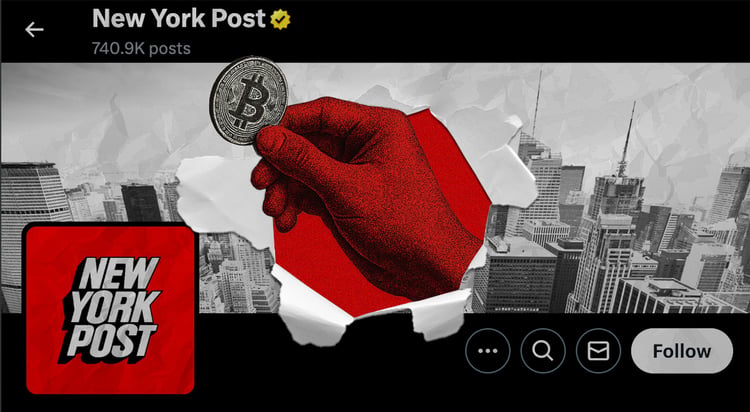 Crypto scammers hijack New York Post X account | Cybernews