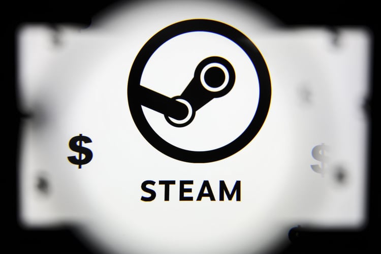 Steam logo.