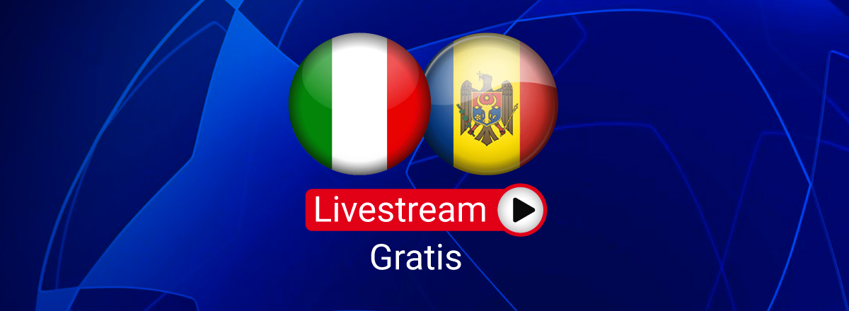 italy vs moldova livestream gratis