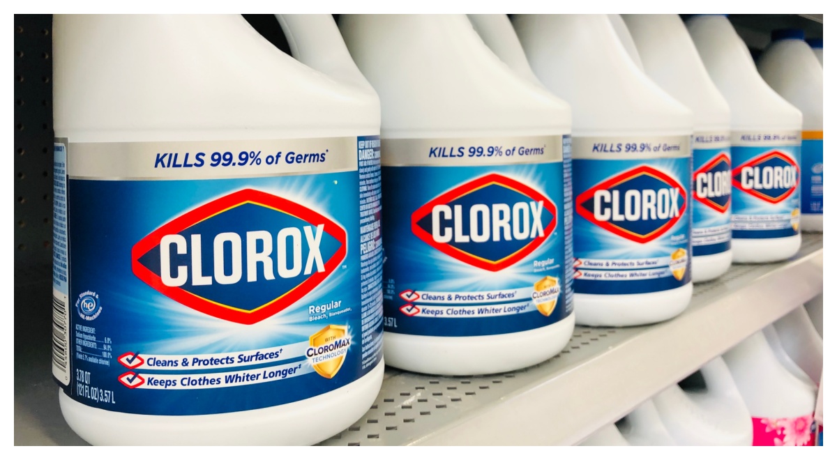 bleach bottles