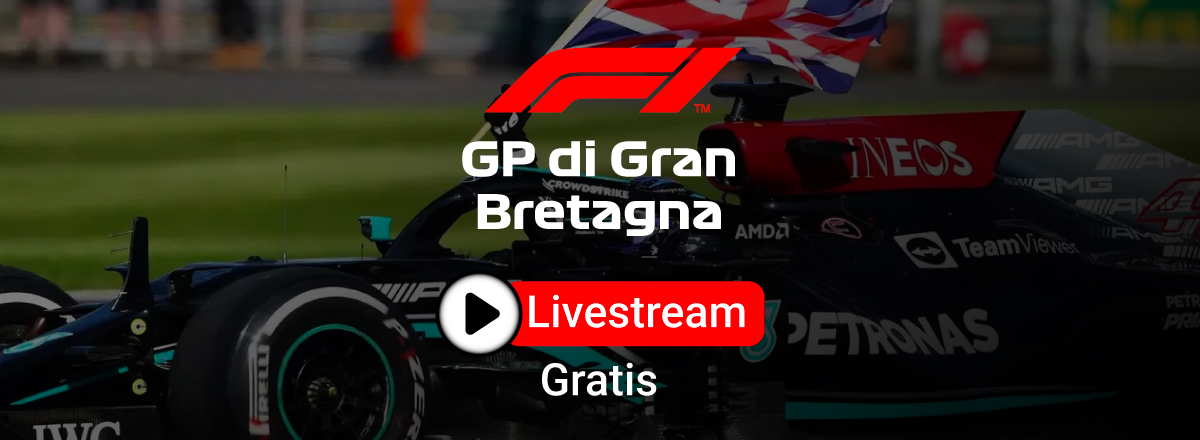 stream british gp f1 it