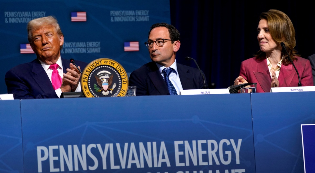 donald trump, Jon Gray, Ruth Porat, pennsylvania