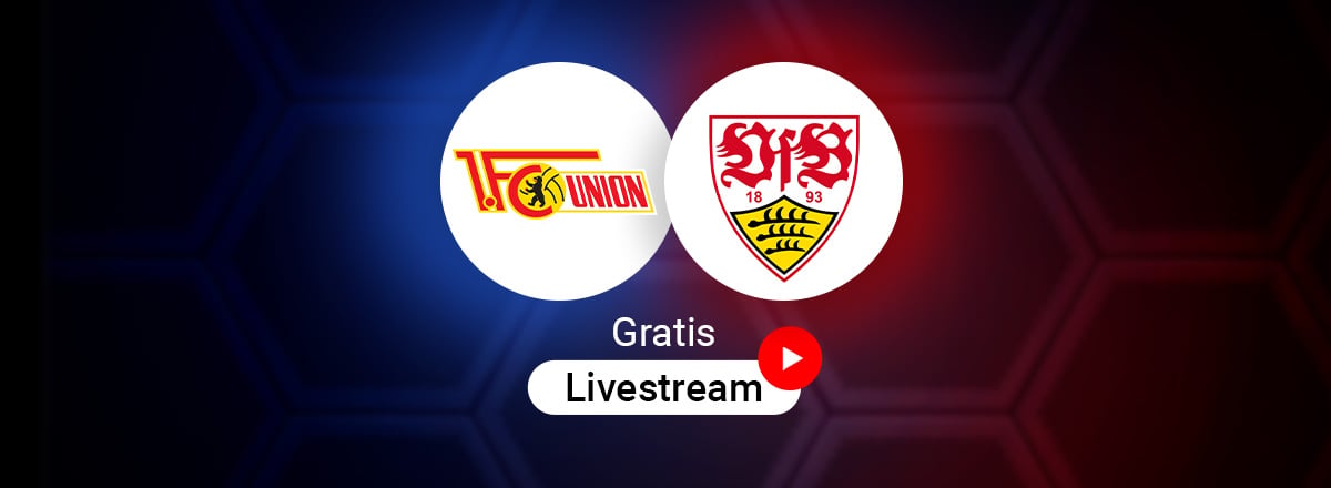 FC Union Berlin vs. Stuttgart Logos für Bundesliga Spiel in der Saison 2025/2026